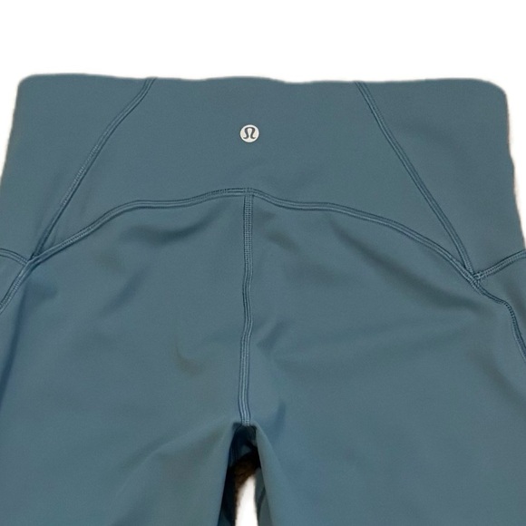 Lululemon Train Times 7/8 Pant 25" in Sea Steel Leggings Size 10 - Picture 6 of 12